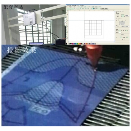 投影定位切割系统